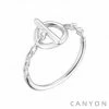 Bague Argent Barre & Anneau, Marque Canyon France | Bijoux Totem -Montres bracelet Soldes canyon france bague 12