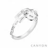 Bague Argent Cadenas, Marque Canyon France | Bijoux Totem -Montres bracelet Soldes canyon france bague 14