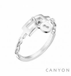 Bague Argent Cadenas, Marque Canyon France | Bijoux Totem