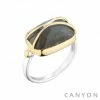 Bague Labradorite & Argent, Marque Canyon France | Bijoux Totem -Montres bracelet Soldes canyon france bague 2