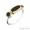 Bague Onyx Noir & Argent, Marque Canyon France | Bijoux Totem 1 Bague Onyx Noir & Argent, Marque Canyon France | Bijoux Totem -Montres bracelet Soldes canyon france bague 20