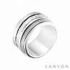 Bague 5 Anneaux En Argent, Marque Canyon France | Bijoux Totem -Montres bracelet Soldes canyon france bague 22