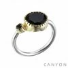 Bague Argent & Onyx Noir, Marque Canyon France | Bijoux Totem 1 Bague Argent & Onyx Noir, Marque Canyon France | Bijoux Totem -Montres bracelet Soldes canyon france bague 47