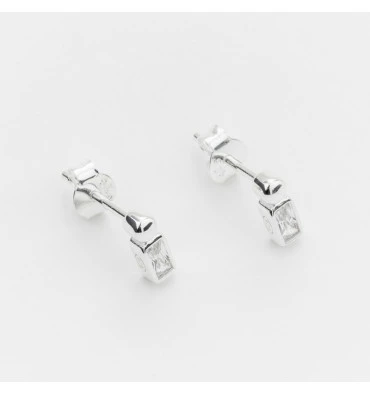 Boucles D'oreilles En Argent, Marque Canyon France | Bijoux Totem 3 Boucles D'oreilles En Argent, Marque Canyon France | Bijoux Totem