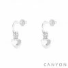 Boucles D'oreilles En Argent, Marque Canyon France | Bijoux Totem -Montres bracelet Soldes canyon france boucles d oreilles