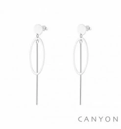 Boucles D'oreilles Créoles En Argent, Marque Canyon France | Bijoux Totem
