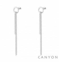 Boucles D'oreilles Argent, Marque Canyon France | Bijoux Totem