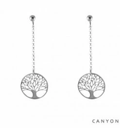 Boucles D'oreilles En Argent, Marque Canyon France | Bijoux Totem