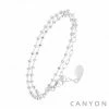Bracelet Deux Rangs, Marque Canyon France | Bijoux Totem -Montres bracelet Soldes canyon france bracelet 1 18