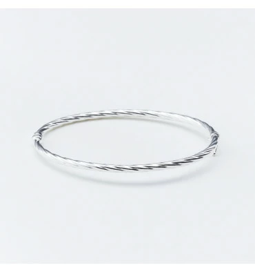 Bracelet Jonc Torsadé, Marque Canyon France | Bijoux Totem 3 Bracelet Jonc Torsadé, Marque Canyon France | Bijoux Totem