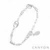 Bracelet Mailles Marines Argent, Marque Canyon France | Bijoux Totem -Montres bracelet Soldes canyon france bracelet 28
