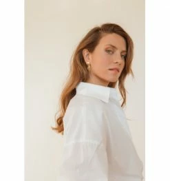 Boucles D'oreilles Créoles Eucalyptus, Marque CXC | Bijoux Totem -Montres bracelet Soldes cxc boucles d oreilles eucalyptus 2