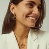 Boucles D'oreilles Pendantes Laurel, Marque CXC | Bijoux Totem -Montres bracelet Soldes cxc boucles d oreilles laurel 3