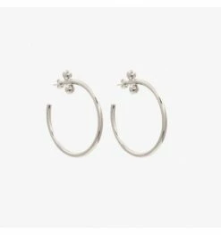 Boucles D'oreilles Créoles Poniente, Marque CXC | Bijoux Totem
