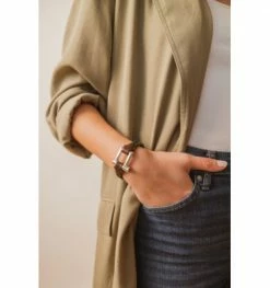 Bracelet Jonc Mixte Eucalyptus, Marque CXC | Bijoux Totem -Montres bracelet Soldes cxc bracelet jonc eucalyptus 1