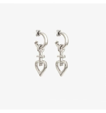 Boucles D'oreilles Créoles Mistral, Marque CXC | Bijoux Totem 3 Boucles D'oreilles Créoles Mistral, Marque CXC | Bijoux Totem