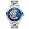 Seizmont Dante II | Montre Squelette Argentée à Cadran Bleu -Montres bracelet Soldes dant0b78c8dce40936907cb3b0a01c8f612c
