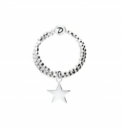 DORIANE Sur Bijoux-Totem : Bague élastiquée En Argent 925 !