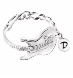 Bague Guitare En Argent, Marque Doriane Bijoux | Bijoux Totem