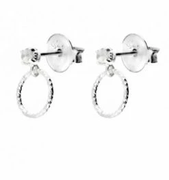 Boucles D'oreilles Anneau, Marque Doriane Bijoux | Bijoux Totem