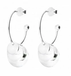 DORIANE Sur Bijoux-Totem : Boucles D'oreilles Créoles En Argent 925 !