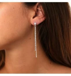 Boucles D'oreilles Long’Chic, Marque Doriane Bijoux | Bijoux Totem -Montres bracelet Soldes doriane boucles d oreilles longchic 1