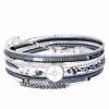 Bracelet Multi Tours En Argent, Marque Doriane Bijoux | Bijoux Totem -Montres bracelet Soldes doriane bracelet rose des vents