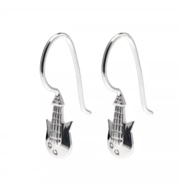 Dormeuses Guitare, Marque Doriane Bijoux | Bijoux Totem 3 Dormeuses Guitare, Marque Doriane Bijoux | Bijoux Totem