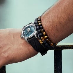 Arkai Mond | Montre Meteorite En Acier Inoxydable Argenté Et Bleu 13 Arkai Mond | Montre Meteorite En Acier Inoxydable Argenté Et Bleu -Montres bracelet Soldes dsc9432monddd