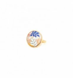 Bague Ronde Ajustable Alix, Marque Franck Herval | Bijoux Totem