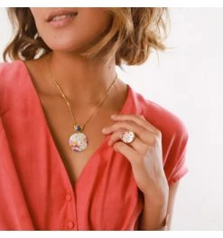 Bague Ronde Ajustable Rosy, Marque Franck Herval | Bijoux Totem -Montres bracelet Soldes franck herval bague rosy 1