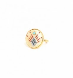 Bague Ajustable Serena, Marque Franck Herval | Bijoux Totem