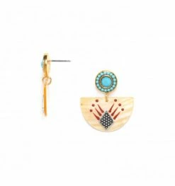 Boucles D’oreilles Demi Lune Serena, Marque Franck Herval | Bijoux Totem. -Montres bracelet Soldes franck herval boucles d oreilles serena 6