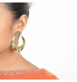 Boucles D'oreilles Gitanes Solène, Marque Franck Herval | Bijoux Totem -Montres bracelet Soldes franck herval boucles d oreilles solene 1