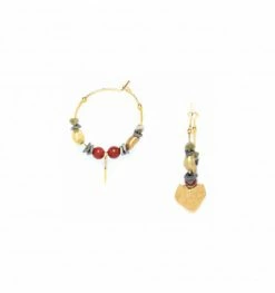 Boucles D'oreilles Créoles Armor, Marque Franck Herval | Bijoux Totem.