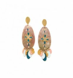 Boucles D’oreilles Pampilles Eva, Marque Franck Herval | Bijoux Totem