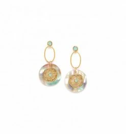 Boucles D’oreilles June, Marque Franck Herval | Bijoux Totem