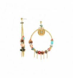 Boucles D’oreilles Manon, Marque Franck Herval | Bijoux Totem. -Montres bracelet Soldes franck herval boucles doreilles manon 5