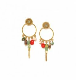 Boucles D’oreilles Gitanes Manon, Marque Franck Herval | Bijoux Totem.