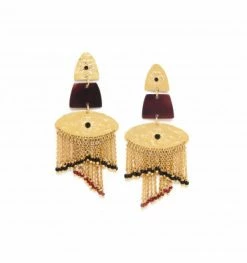 Boucles D’oreilles Melany, Marque Franck Herval | Bijoux Totem.