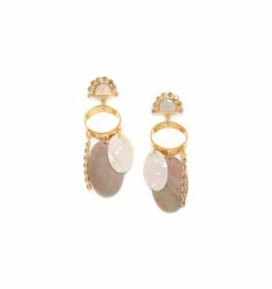 Boucles D’oreilles Sherine, Marque Franck Herval | Bijoux Totem.