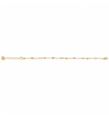 Bracelet Fin Mini Perles Alexa, Marque Franck Herval | Bijoux Totem. 5 Bracelet Fin Mini Perles Alexa, Marque Franck Herval | Bijoux Totem. – Image 3