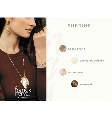 Bracelet Sherine, Marque Franck Herval | Bijoux Totem. 6 Bracelet Sherine, Marque Franck Herval | Bijoux Totem. – Image 4