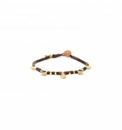 Bracelet Bouton Vanille, Marque Franck Herval | Bijoux Totem.