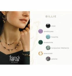 Dormeuses Perle Billie, Marque Franck Herval | Bijoux Totem. -Montres bracelet Soldes franck herval dormeuses billie 3