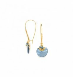 Dormeuses Grands Crochets Gwen, Marque Franck Herval | Bijoux Totem.