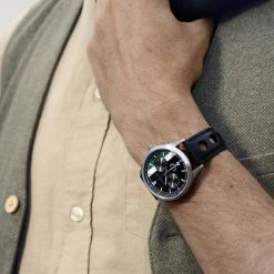 Fawler Monterey | Montre De Course Blanche Et Verte -Montres bracelet Soldes fwmr rel watch 1x1 25311 6