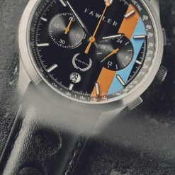 Fawler Monterey | Montre De Course Orange Et Bleue -Montres bracelet Soldes fwmr rel watch 1x1 25312 1