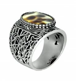 JALAN JALAN Sur Bijoux-Totem : Bague Argent & Coquillage Batik !