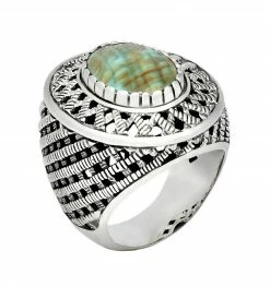 JALAN JALAN Sur Bijoux-Totem : Bague Argent & Coquillage Vert !
